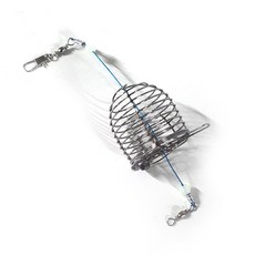 바다 원투 감성돔 도다리 장어 멘카고 맨카고 카고 낚시 카고통 카고망 집어 채비, 1개, 킹태무역 스텐낚시카고