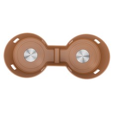 지파츠 지파츠 디올뉴 제네시스 G80 RG3 페이스리프트 1열 컵홀더 친환경 실리콘 커버, 브라운, 1열 컵홀더 (C-2), 브라운, 1개