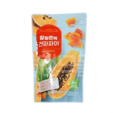 말랑쫀득 건파파야 슬라이스, 1개, 200g