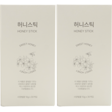 비즈랩 사양 허니 벌꿀 스틱 꿀스틱 스틱꿀, 60개, 10g