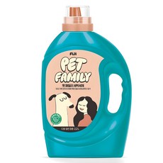 피지 펫 패밀리 액체 세탁세제 일반드럼 겸용 본품, 2.2L, 1개입, 1개