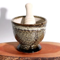 천목 도자기 절구(중), 1개