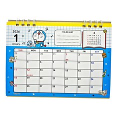 2026년 일본 도라에몽 굿즈 탁상 달력, 본상품