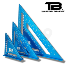TB 알루미늄 삼각자 직각 각도자 스퀘어 목공용자 180mm 공구브라더스, 1개