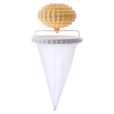 洗衣機濾網/過濾網/過濾袋 - 高效過濾棉絮雜物，延長洗衣機壽命, 刺球款.黃, 1個