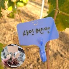 식집사 식물라벨 이름표 식물네임택 가든픽 팻말 네임카드, 없음