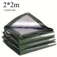 캐노피 방수천막 대형 타프 방수 레인 커버 야외 정원 뒤뜰 천막 캠핑 ×, 1) 2x2
