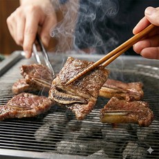 맛있는 비법양념 양념LA갈비 호주산 블랙앵거스1kg