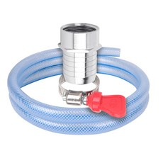 편사 19mm 물호스 커플링 호스밴드 포함 2M 4M 6M 8M 10M (길이 선택), 블루
