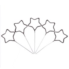 폭죽월드 스파클라 10.18.28인치 하트 별 폭죽 불꽃놀이, 05.별스파클라 50개, 1개