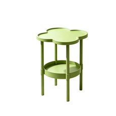 꽃 모양 네잎클로버 사이드 테이블, green green