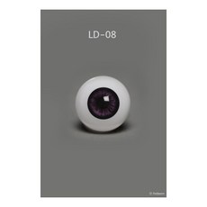 돌모아 6mm 라운드 아크릴 안구 Life Like Acrylic 6mm (G6LD-08)[N7-2-4], 1개, Violet