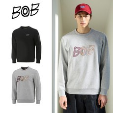 신세계라이브쇼핑 [메종비오비] BOB 26SS 남성 맨투맨 2종, 95(M)