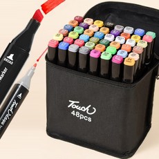 kc인증 마커펜 + 펜홀더 세트 48색 마카펜, 1통