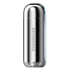 스타벅스 샤인 메테오 스테인리스 스틸 보온병, 1개, 360ml, 실버