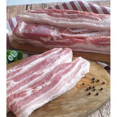 착한정육점 한돈 생삼겹살 오겹살 돼지고기(냉장) 500g, 1개, 생삼겹살구이용_500g