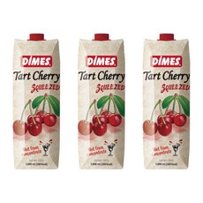 [DIMES] 타트체리 착즙주스 1000ml (소비기한 26.5.16일까지), 1L