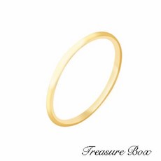 藏寶箱金飾 9999黃金純金戒指 - 結婚情侶對戒/韓版時尚尾戒