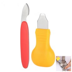 손목시계 오프너 2종 세트 수리 정비 배터리 건전지교체 공구 툴, 1개