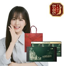 [농협홍삼] 한삼인 홍삼녹용진액 60ml 30포+쇼핑백, 1세트