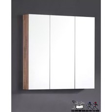 浴淋軍 發泡板鏡櫃 寬80cm