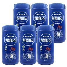 [TV홈쇼핑 정품] 데일리아이디어 혁명티슈 6통(85매), 6개
