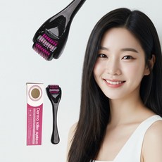 카미엘 홈케어 끝판왕 540개의 마이크로니들 MTS 더마 롤러 0.25mm, 1개
