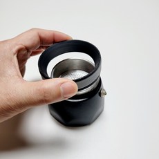 티어원 도징링 모카포트 도징툴 3D 도징링, 1개, (뉴브리카2컵 호환) 3D도징링 (밴드 추가)