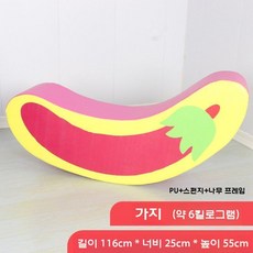흔들의자 수박시소 어린이집 흔들목마 흔들말 흔들놀이기구, C. 가지 흔들목마(나무+스폰지), 1개