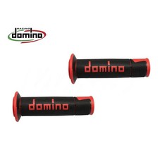 Domino A450 握把 126mm 黑底紅字 義大利製, 1個