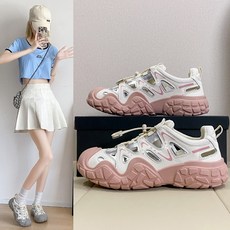 스노우드림 여성 스니커즈 여름 트레킹샌들 스포츠샌들