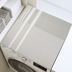 일상플랜 건조기 세탁기 덮개 커버 70X70cm, 모던패턴 C