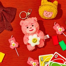 위글위글 X벨리곰 인형 토이키링 - 벨리곰, 위글위글X벨리곰 인형 토이키링 - 벨리곰, 1개