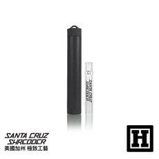 Santa Cruz Hemp 攜帶型玻璃菸斗 美國製 420, 黑色, 1個