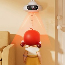 키 측정기 신장계 자동 스마트 적외선 성인 화이트 적외선 자동 측정기 [1단계고정모델]