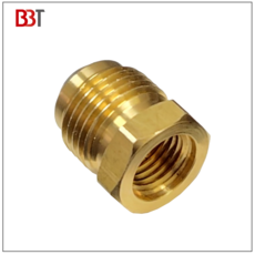 BBT 진공펌프 고진공호스 변환아답터 암1/4" - 수3/8", 1개