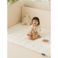 도노도노 고밀도 모달 아기 토퍼 커버형, 아이보리