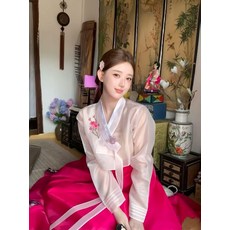 퓨전 한복 드레스 여자 결혼식 2부 의상