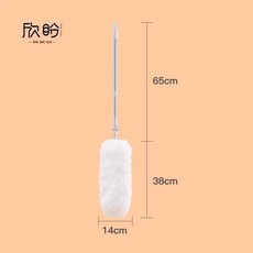 欣拾 伸縮除塵撢 加長可折疊清潔撢 家用天花板灰塵清潔神器, 1個, 1米-升級款【可伸縮/可水洗/可摺疊】