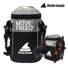 인라인가방 롤러블레이드 인라인 스케이트 가방 성인용 보호장구, 블랙그레이, 1개