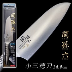 貝印KAI 關孫六 匠創系列 方型廚刀 16.5cm, 1個