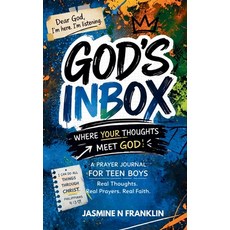 (英文圖書)God's Inbox Interactive Prayer Journal for Teen Boys 精裝版, Jasmine N Franklin, 英文, 精裝本