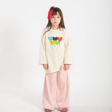 퍼키 아동 패러슈트 상하의 트레이닝 세트