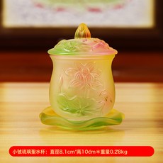 琉璃蓮花香爐 家用室內香薰爐薰香爐供佛爐供奉爐佛具用品, 1個