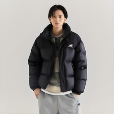 뉴발란스 남녀공용 UNI 액티브 에어 후디 다운 패딩 자켓 NBNPC42913