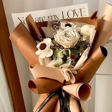 FLORA FLOWER 乾燥永生花束 寂靜沙丘, 花束