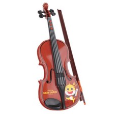 바니랜드 핑크퐁 멜로디 바이올린 악기놀이완구, COLOR MIX, 2개