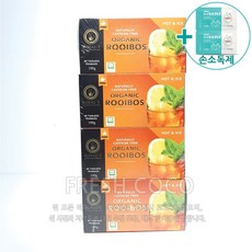 코스트코 로얄티 유기농 루이보스 티 2.5g x 160T + 더메이런알콜티슈, 160개, 1개