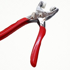 옷수선 수동 펀칭기 단추 수리 공구 옷리폼 공구 강템, 1개