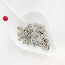 헤세드 국산) 1호(내경3.5mm)아일렛 스틸 아일렛 (30쌍), 실버